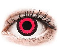 CRAZY LENS - Vampire Queen - journalières correctrices (2 lentilles) Puissance: +0.50, BC: 8.60, Diamètre: 14.20 +0.50