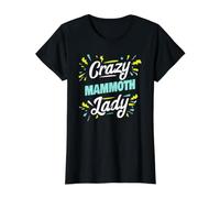 Crazy Mammoth Lady - Un mammouth drôle T-Shirt Graphique avec Valeur