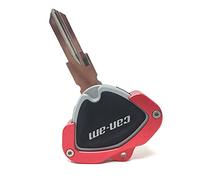 CRAZY METALMAN Support de clé pour CAN AM Spyder F3 RT RT-S ST RSi accessoire pour trou de clé Rouge Sans cordon