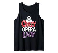 Crazy Opera Lady Amateur de Musique Débardeur