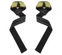 Crazy Oval Birdman Paire de sangles de levage antidérapantes pour haltérophilie, musculation, bodybuilding Vert olive 66 cm