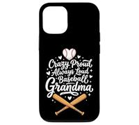Crazy Proud Always Loud Baseball Grandma Coque pour iPhone 12/12 Pro