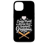 Crazy Proud Always Loud Baseball Grandma Coque pour iPhone 13