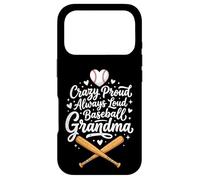 Crazy Proud Always Loud Baseball Grandma Coque pour iPhone 17 Pro