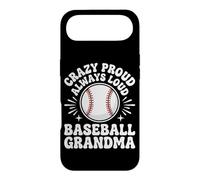 Crazy Proud Always Loud Baseball Grandma Coque pour iPhone Air