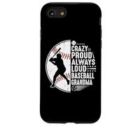 Crazy Proud Always Loud Baseball Grandma Coque pour iPhone SE (2020) / 7/8