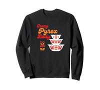 Crazy Pyrex Lady Friendship Pyrex Bol Collectionneur Sweatshirt
