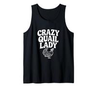 Crazy Quail Lady for Bird Lovers and Cail Amateurs Débardeur