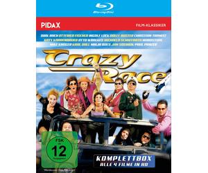 Crazy Race - Komplettbox / Die komplette 4-teilige Spielfilm-Reihe (Pi (Blu-ray)