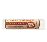 Crazy Rumors Baume à lèvres en chignon à la cannelle. 100% naturel, végétalien, à base de plantes, fabriqué aux États-Unis (1 pièce)