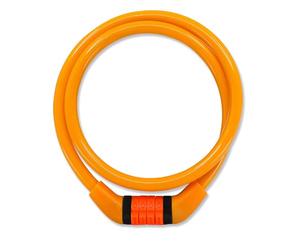 Crazy Safety Antivol pour vélo pour enfants - Câble antivol pour vélo avec combinaison fixe à 4 chiffres - Facile à retenir - pour vélos, poussettes et scooters | Antivols à câble