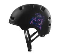 Crazy Safety Rampage Serpent Violet | Casque pour vélo, Skateboard, Rollers et BMX | Casque de vélo pour Hommes, Femmes et Enfants | L (57-61cm) | Casque Ajustable pour skateurs et Cyclistes