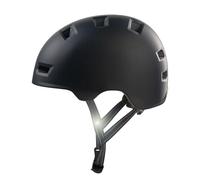 Crazy Safety Rampage Tout Noir | Casque pour vélo, Skateboard, Rollers et BMX | Casque de vélo pour Hommes, Femmes et Enfants | L (57-61cm) | Casque Ajustable pour skateurs et Cyclistes