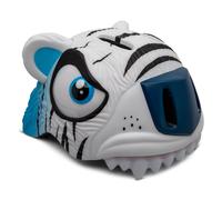 Crazy Safety - Tiger Bicycle Helmet - White (100101-03-01)