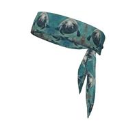 Crazy Save Manatee Bandeau de sport pour entraînement, course à pied, yoga, taille unique