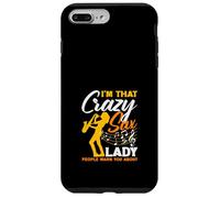 Crazy Sax Lady Saxophone Saxophoniste Femme Coque pour iPhone 7 Plus/8 Plus