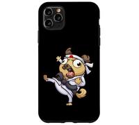 Crazy Shorin RYU Fat Carlin Faisant du karaté Chop Cadeau Coque pour iPhone 11 Pro Max