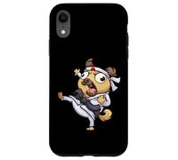 Crazy Shorin RYU Fat Carlin Faisant du karaté Chop Cadeau Coque pour iPhone XR