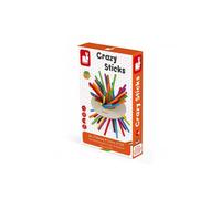 Janod - Jeu d'Adresse Crazy Sticks - en Bois - Dès 3 Ans, J02695