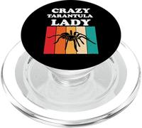 Crazy Tarentula Lady Tarentulas Lover Girls Women Mom Pet PopSockets PopGrip pour MagSafe