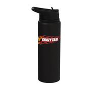 Crazy Taxi Legacy Logo Stainless Steel Insulated Water Bottle