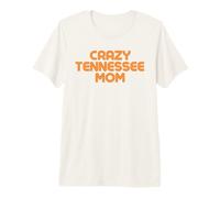 Crazy Tennessee Mom T-Shirt Haut de Gamme