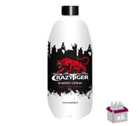 Crazy Tiger Boisson Énergisante - 6 x 1 L