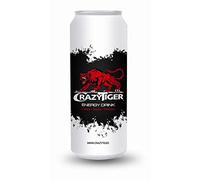 CRAZY TIGER - Crazy tiger energy 500ml canette - Quatre Articles