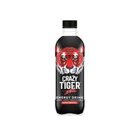 Crazy Tiger Energy Drink 500 ml Goût Original - 6 bouteilles
