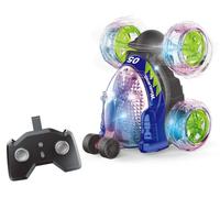 Crazy Tumbler - Stunt Car R/C W/Light 2,4ghz - Blue (534446)