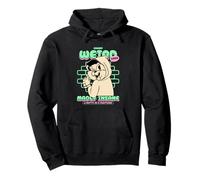 Crazy Weird Madly Insane & Nutty As A Fruitcake (Drôle) Sweat à Capuche
