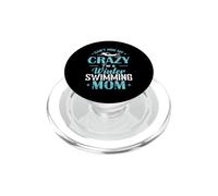 Crazy Winter Swim PopSockets PopGrip pour MagSafe