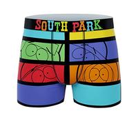CRAZYBOXER South Park Boxer souple pour homme, Southparkfaces, X-Large