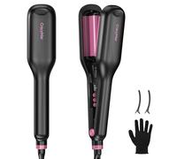 CrazyMar Boucleur a Cheveux, Fer a Boucler Céramique 25mm - Minuteur Intelligent, Chauffage Rapide 15s, Pince Facile & Ondulations Instantanées，Boucles Durable 24h - Pour Plage/Soirée/Travail/Voyage