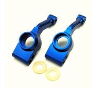 CrazyRacer Aluminum Rear Carrier Stub Axle Blue for Traxxas Slash 4X4 Rustler Rally Stampede Telluride 1952