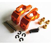 CrazyRacer H-P-I BULLET3.0 MT St Ken Block WR8 Flux Upgrade Parts Aluminum Alloy Front C HUB Carriers-1PR Set for 101209 Orange