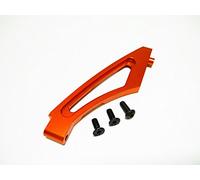 CrazyRacer H-P-I BULLET3.0 MT St Ken Block WR8 Flux Upgrade Parts Aluminum Alloy Front Chassis Brace - 1PC Set for #101210 Orange