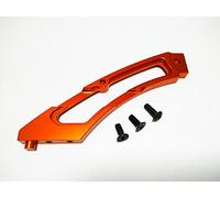 CrazyRacer H-P-I BULLET3.0 MT St Ken Block WR8 Flux Upgrade Parts Aluminum Alloy Rear Anti-Bending Plate - 1PC Set for #101210 Orange