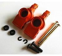 CrazyRacer H-P-I BULLET3.0 MT St Ken Block WR8 Flux Upgrade Parts Aluminum Alloy Rear Knuckle Arm-1PR Set for 101208 Orange