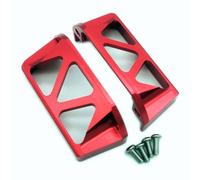 CrazyRacer Lot de 2 protections de servo E-Revo Revo en aluminium pour 1/10 RC - Pour remplacement de servomoteur #5315 - Rouge