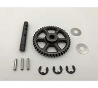 CrazyRacer Pignon de voiture télécommandée 44T Central Differential Gear With Shaft For HPI RC Savage Flux HP 100905