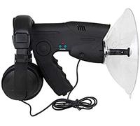 CRBUDY Microphone parabolique monoculaire, amplificateur de Son, télescope d'observation bionique et d'oiseaux, télescope d'écoute d'oiseaux à Longue portée bionique 200 m, pour Longue Distance
