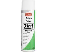 CRC 20587-AA Peinture anti-corrosion GALVACOLOR à double effet blanc pur RAL 9010 500 pc(s)