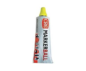 CRC 30160-AB - MARKER BALL Marcador de pintura permanente con bola de acero. Amarillo 50 ml