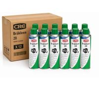 CRC Brakleen 20 - Nettoyant dégraissant freins auto - 500 ml - Lot de 12