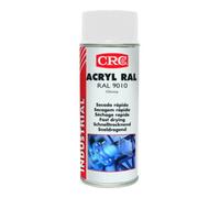 CRC Industries Spray de laque de protection colorée ACRYL RAL blanc pur brillant 9010 400 ml bo Quantité:1