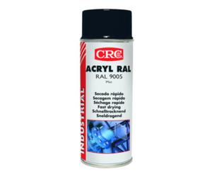 CRC Industries Spray de laque de protection colorée ACRYL RAL noir foncé mat 9005 400 ml bombe Quantité:1