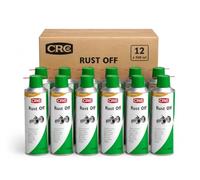 CRC Rust Off Super Dégrippant, 500 ml, Huile Pénétrante Industrielle, enrichie en MoS₂, Sans Silicone, pour Fixations Corrodées - Lot de 12