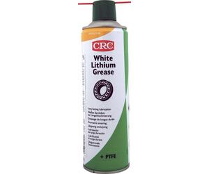CRC WHITE LITHIUM GREASE Graisse en spray blanche avec PTFE 500 ml