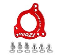 CRDARAAV Adaptateur de chaîne de vélo Iscg 03 & 05 Conversion avec boulons CNC Rouge 68,3 x 67,9 x 35,4 x 4 mm
